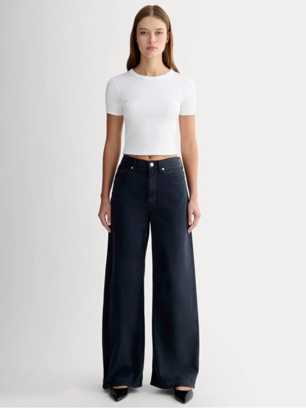 NWT Everlane OG Baggy Jean in Black